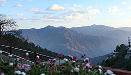 Hotel Vishnu Palace, Mussoorie-himalayan-view